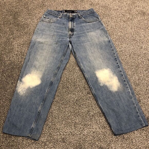 Levi's Other - VTG Levis SilverTab Jeans Mens 33x29 Blue Loose Relaxed Straight Denim